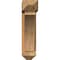 Ekena Millwork Thorton Arts and Crafts Rough Sawn Bracket w/ Offset Brace, Western Red Cedar, 6"W x 20"D x 24"H BKT0604X20X24THR03RWR - alternate 3